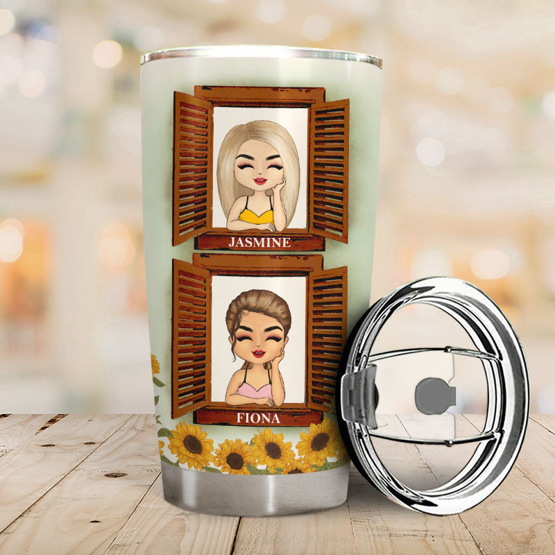 Best Friends You Are My Sunshine - Bestie BFF Gifts - Personalized Custom Tumbler