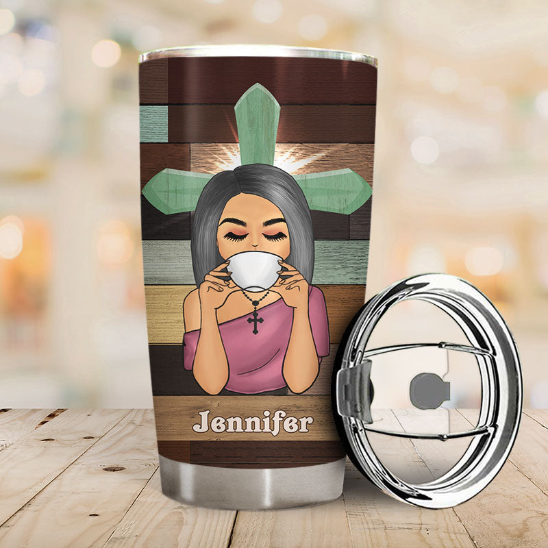 All I Need Is Christianity - Personalized Custom Tumbler