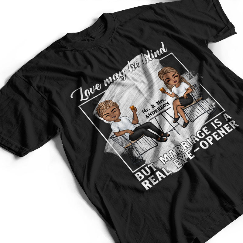 Real Eye-Opener - Funny Gift For Married Couples - Personalized Custom Sweatshirt