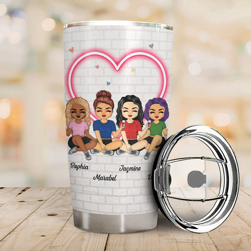 I Will Pick You Up Sisters Gift - Personalized Custom Tumbler