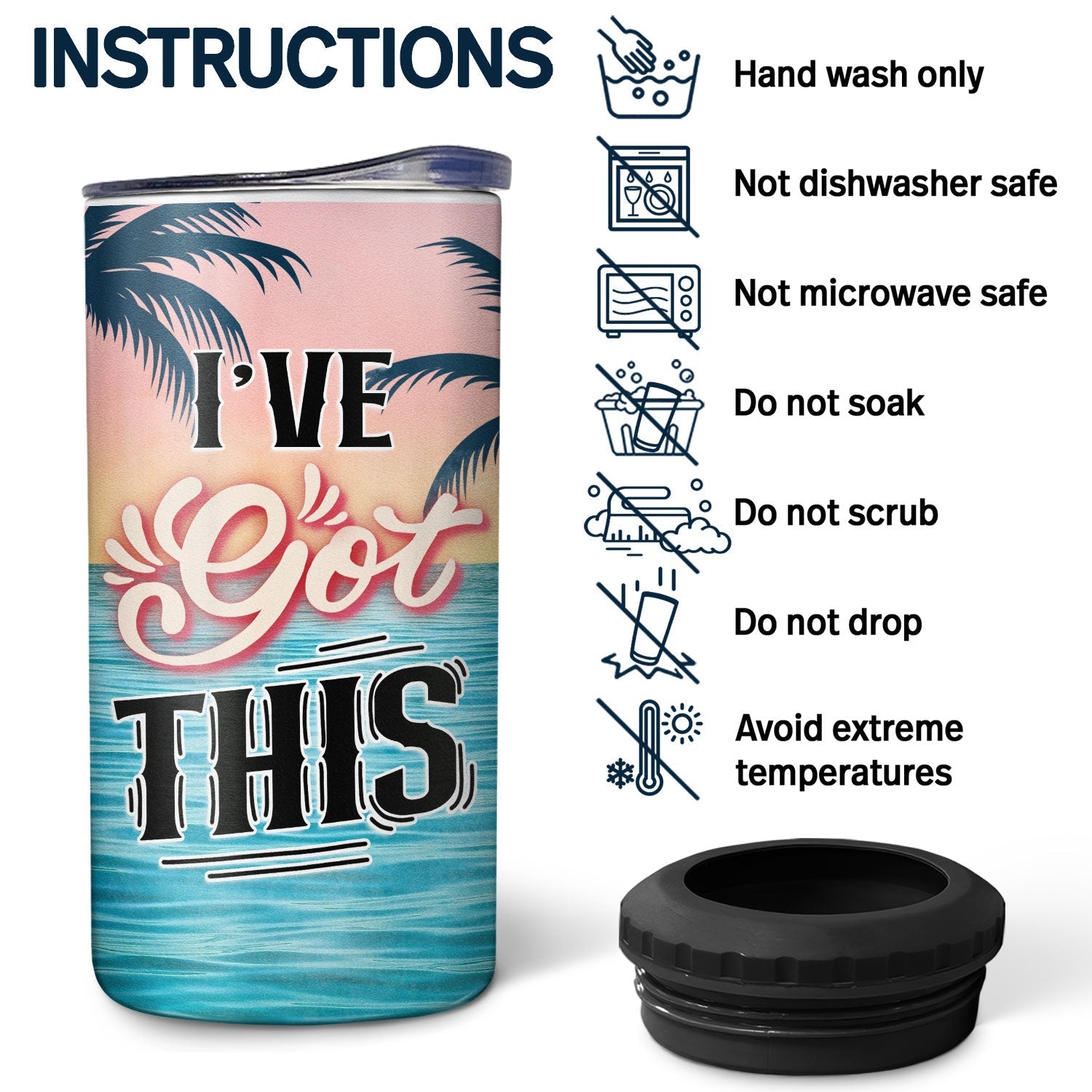 Winos Women In Need Of - Gift For Yourself - Personalized Custom 4 In 1 Can Cooler Tumbler