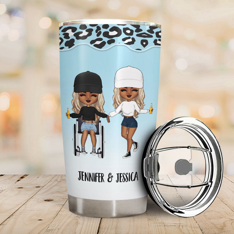 The She To My Nanigans - Gift For Besties, Best Friends, BFFs - Personalized Custom Tumbler