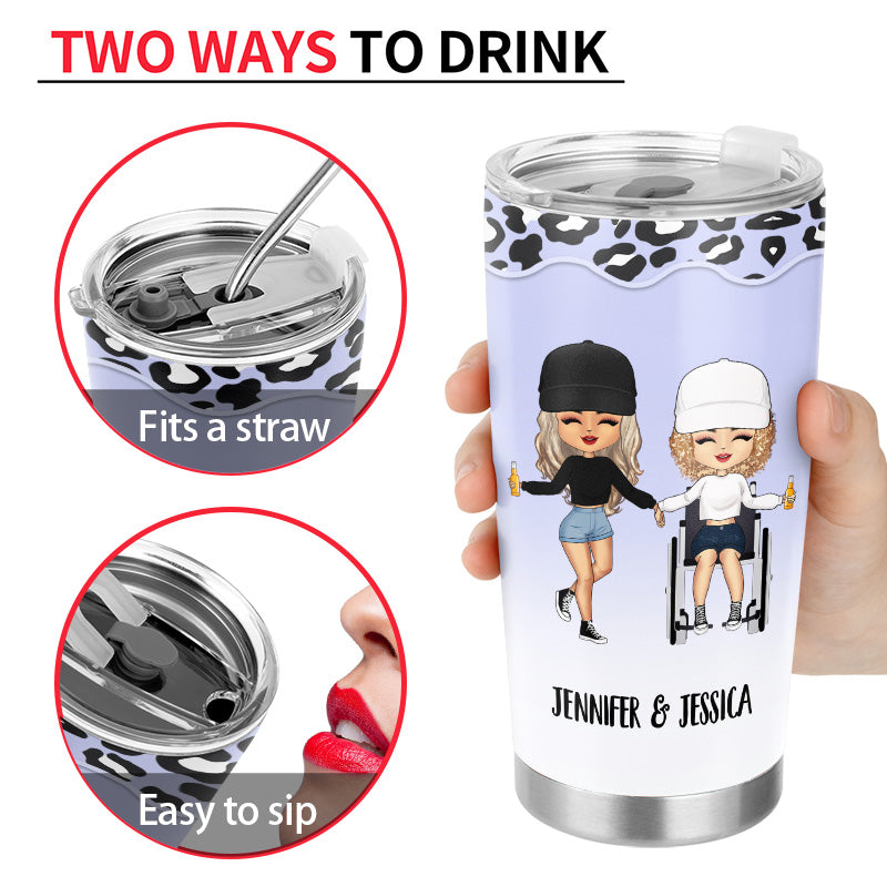 The She To My Nanigans - Gift For Besties, Best Friends, BFFs - Personalized Custom Tumbler