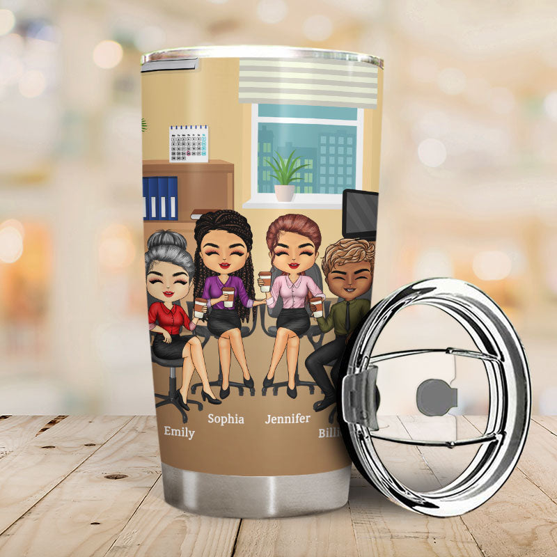 After I Finish Laughing Co-worker - Gift For Friends - Personalized Custom Tumbler