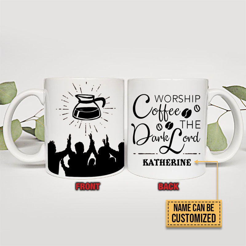 Personalized Coffee The Dark Lord Customized Mug