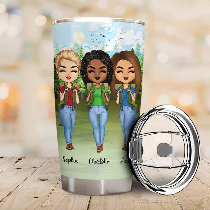 Camping Best Friends Choose For Ourselves - Gift For BFF - Personalized Custom Tumbler