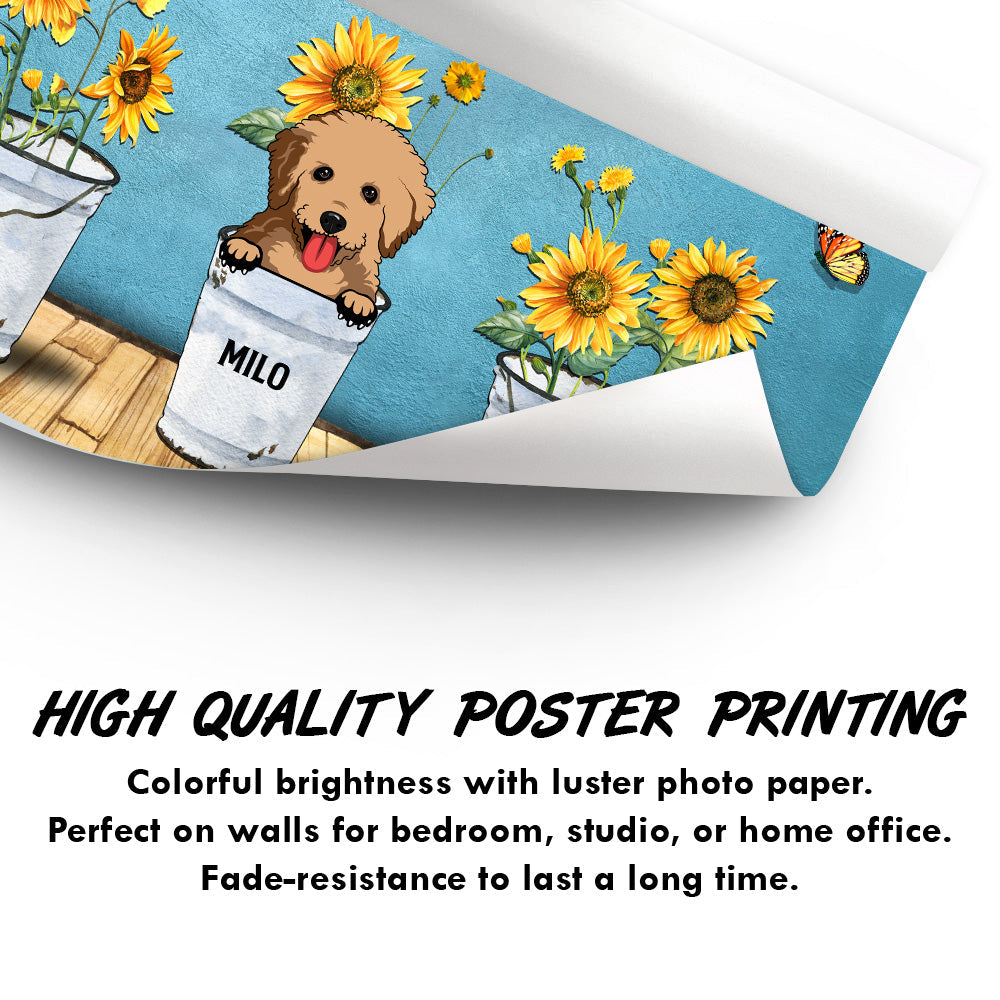 A House Is Not A Home - Gift For Dog Owners - Personalized Custom Poster