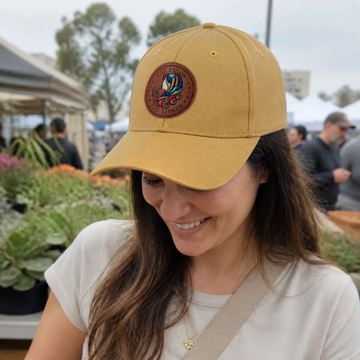 Styling preview: Virgo Zodiac V2 6-Panel Baseball Cap